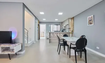 Casa com 3 quartos à venda na Rua Delício dal'Pra, 224, Atuba, Curitiba, 140 m2 por R$ 849.000