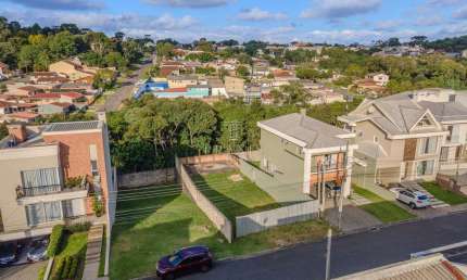 Terreno em condomínio fechado à venda na Rua Ângelo Cúnico, 600, Abranches, Curitiba, 277 m2 por R$ 465.000
