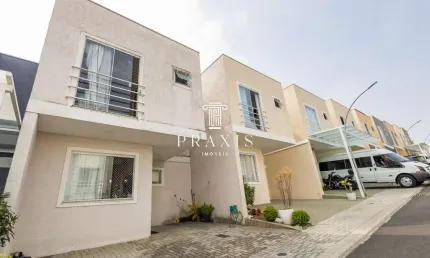 Casa em condomínio fechado com 3 quartos à venda na Rua Maria Teixeira de Mello, 239, Santa Cândida, Curitiba, 87 m2 por R$ 459.000