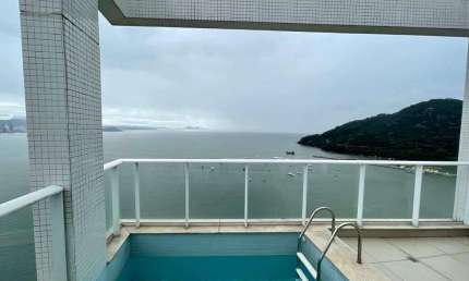 COBERTURA TRIPLEX - FRENTE MAR - 7 SUÍTES - 410M² PRIVATIVOS - 4 VAGAS - BALNEÁRIO CAMBORIÚ SC
