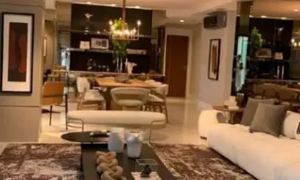 APARTAMENTO MOBILIADO E DECORADO - À 300M DA PRAIA - 3 SUÍTES - 3 VAGAS - ÁREA DE LAZER COMPLETA