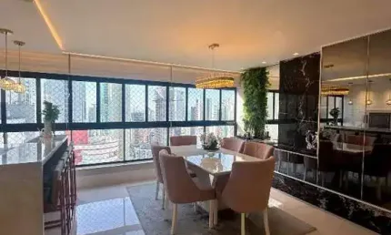 APARTAMENTO MOBILIADO - 3 SUÍTES - 3 VAGAS - ÁREA DE LAZER COMPLETA - BARRA SUL - À 100M DO PASSEIO SAN MIGUEL - BALNEÁRIO CAMBORIÚ