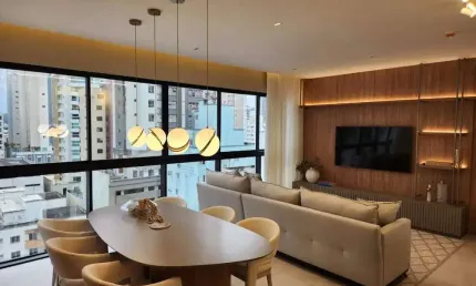 Apartamento decorado - 3 suítes - 2 vagas - área de lazer completa