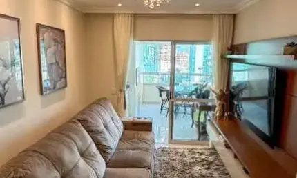 APARTAMENTO MOBILIADO E DECORADO - 2 DORMITÓRIOS - 1 VAGA - CENTRO - BALNEÁRIO CAMBORIÚ/SC