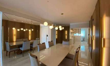 APARTAMENTO FRENTE MAR - FINAMENTE MOBILIADO - 3 SUÍTES - 2 VAGAS - ÁREA DE LAZER COMPLETA
