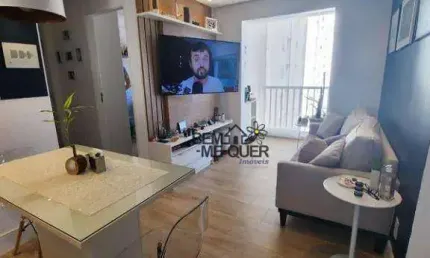 Apartamento lindo, sofisticado e novo com 2 dormitórios à venda, 45 m² por r$ 415.000 - vila pirituba - são paulo/sp