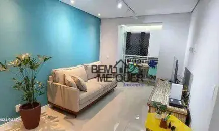 Apartamento novo mobiliado pirituba com  62 metros - suíte