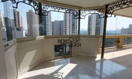 Apartamento com 4 dormitórios à venda, 398 m² por - alto de pinheiros - são paulo/sp