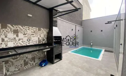 Sobrado com 2 suites com piscina e espaço gourmet à venda, 108 m² por r$ 695.000 - jardim vista linda - são paulo/sp