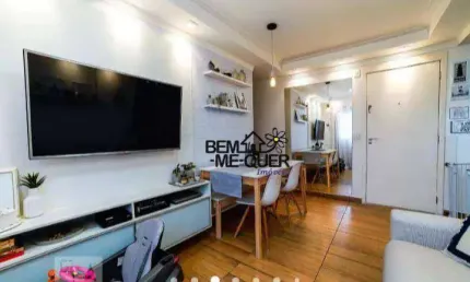 Apartamento com 2 dormitórios à venda, 45 m² por r$ 290.000,00 - jardim modelo - são paulo/sp