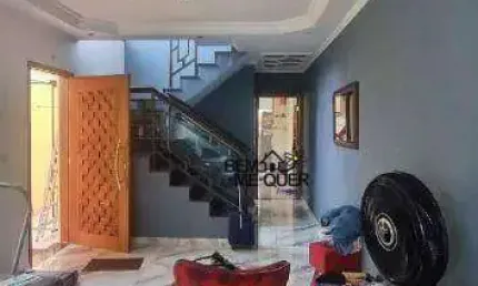 Sobrado com 3 dormitórios à venda, 274 m² por r$ 1.280.000,00 - parque são domingos - são paulo/sp