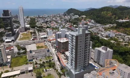Na planta - apartamentos 01 suíte + 01 dormitório na praia brava