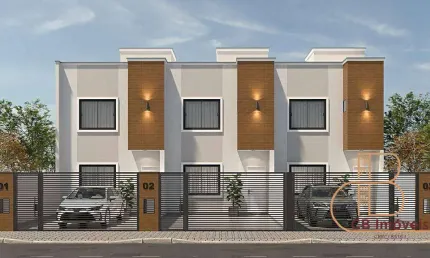 LANÇAMENTO - Sobrados com 81m² no bairro Rio Pequeno, ótima localização.