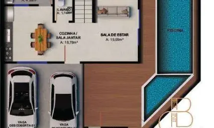 SOBRADO novo, com 03 suítes, no bairro São Francisco