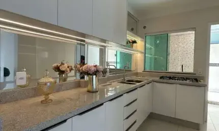 Locação - amplo apartamento diferenciado, 1 suíte + 1 dormitório e 2 vagas