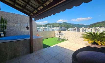 Freguesia. Cobertura Dúplex para Venda com 3 Quartos, Sendo 1 Suíte e 2 Vagas.