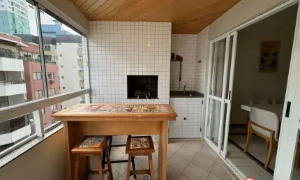 Apartamento com 3 dormitórios para locação de temporada, 100 m² por r$ 500,00/di