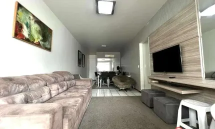 Apartamento com 3 dormitórios para locação temporada, 120 m² por r$ 1.800,00/dia
