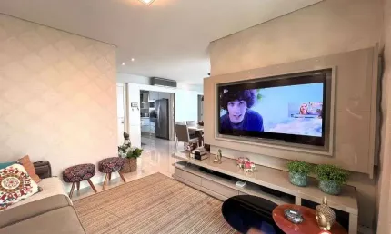 Apartamento com 4 dormitórios para locação de temporada, 137 m² por r$ 2.300/dia