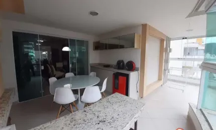 Apartamento com 3 dormitóriois sendo 2 suíte com 115,00m² para locação anual por