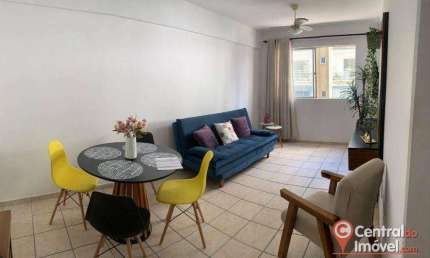 Apartamento com 1 dormitório para locação temporada, 50 m² por R$ 600,00/dia - Centro - Balneário Camboriú/SC
