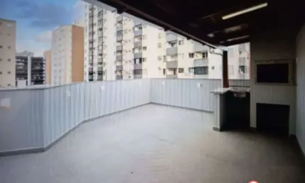 Cobertura duplex com 4 dorms, terraço gourmet e 4 vagas de garagem
