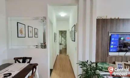 Apartamento semimobiliado com 2 dormitórios para locação no nações