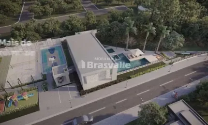 Terreno em condomínio fechado à venda no centro, cascavel  por r$ 360.000