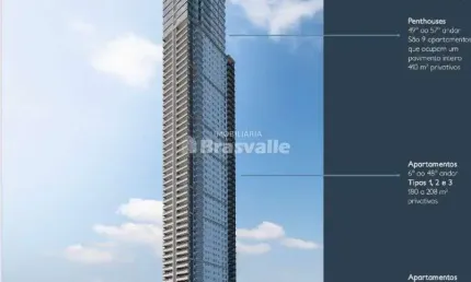 Apartamento com 4 quartos à venda no Murta, Itajaí , 208 m2 por R$ 2.968.800