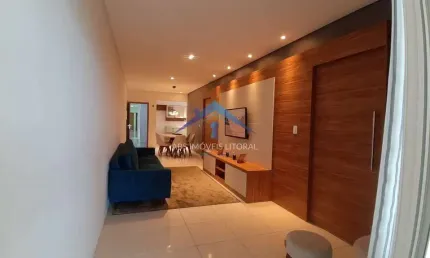 Apartamento com 3 dorms, Real, Praia Grande - R$ 850 mil, Cod: 3833