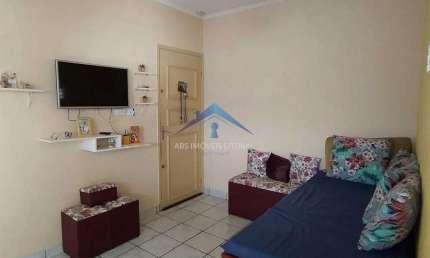 Apartamento com 1 dorm, Maracanã, Praia Grande - R$ 170 mil, Cod: 4027