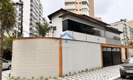 Sobrado com 3 dorms, Caiçara, Praia Grande - R$ 1.35 mi, Cod: 4581