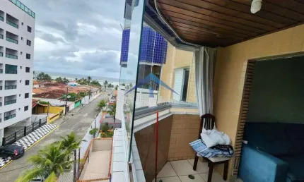 Apartamento com 1 quarto, Balneário Jussara, Mongaguá - R$ 245 mil, Cod: 5127