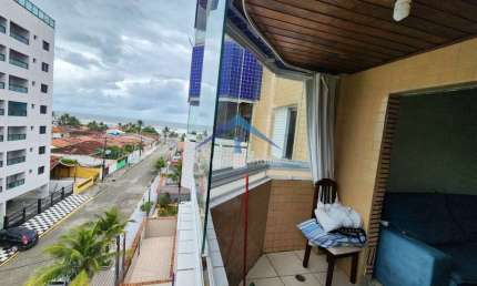 Apartamento com 1 quarto, Balneário Jussara, Mongaguá - R$ 245 mil, Cod: 5127