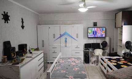 Kitnet com 1 quarto, Balneário Maracanã, Praia Grande - R$ 169 mil, Cod: 5249