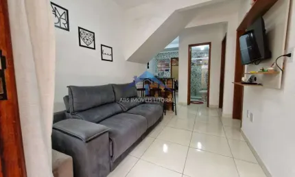Casa com 2 quartos, Balneário Maracanã, Praia Grande - R$ 260 mil, Cod: 5252