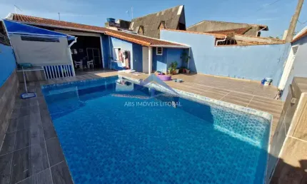 Casa com 2 quartos, Balneário Flórida Mirim, Mongaguá - R$ 450 mil, Cod: 5263