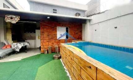 Casa com 3 quartos, Balneário Maracanã, Praia Grande - R$ 499 mil, Cod: 5269