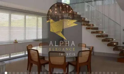LINDA CASA MOBILIADA LOCAÇÃO OU VENDA NO CONDOMÍNIO ITHAYE EM ALPHAVILLE