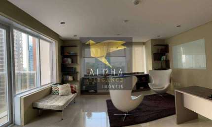 LOCAÇÃO DE SALA COM. NO ED. ALPHA GREEN MOBILIADA -LINDISSIMA -OPORTUNIDADE