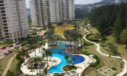 Apartamento no melhor condomínio clube de Alphaville- Alphavita andar alto