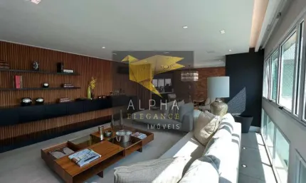 Apto de revista no Edificio Vogue em Alphaville- Venda Semi mobiliado