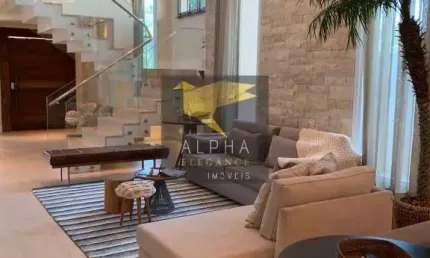 linda casa semi mobiliada no mais cogitado condo de Alphaville , o Solaia!