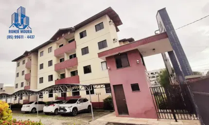 Apartamento na Maraponga ao lado do Supermercado Cometa da Av. Godofredo Marciel, c/ Sala, Varanda, 02 quartos ( 01 Suíte ) Cozinha, Área de Serviço, 01 Vaga ( Coberta ) e Condominio c/ Lazer.