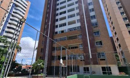 Apartamento na Aldeota, Posição Nascente, vizinho ao colégio Santa Cecília, c/ Sala, 03 Suites, Cozinha, Área de Serviço, Despensa, Armários, 02 Vagas, Condominio c/ Lazer.