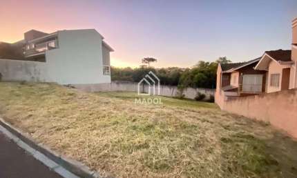 Terreno à venda, 302 m² por R$ 310.000,00 - Oficinas - Ponta Grossa/PR