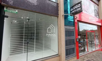 Ponto comercial com 3 salas para alugar na Rua Augusto Ribas, 739, Centro, Ponta Grossa