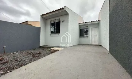 Casa com 2 quartos à venda na rua santa rita, 376, cará-cará, ponta grossa, 48 m2 por r$ 175.000