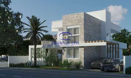 Casa em condomínio fechado com 4 quartos à venda na Avenida Luiz Boiteux Piazza, 4400, Cachoeira do Bom Jesus, Florianópolis, 288 m2 por R$ 2.300.000