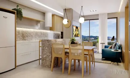 Apartamento com 2 quartos à venda na Estrada Haroldo Soares Glavan, 2000, Cacupé, Florianópolis, 65 m2 por R$ 748.000